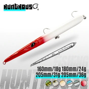Hunthouse stylo 210 молив игла риболовна стръв плаващ тонущая стръв 16 см, 18 см/24 г 205 мм 31/36 г дълги стръв за заброса LW118