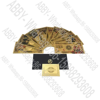 Японската Аниме игрална карта Nerutoo Златна пластмасови Банкноти за класическата колекция детски спомени