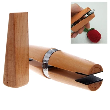 Дървена Околовръстен Скоба Бижутери Титуляр За Бижута Ръчни Инструменти Benchwork Професионален