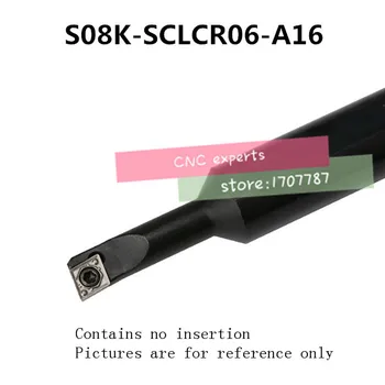 S08K-SCLCR06-A16, на Фабричните гнезда за вътрешни струг инструмент е с ъгъл на завъртане на 95 градуса, За да вмъкнете CCMT060204, Инструменти, машини с ЦПУ, пяна, расточная планк струг