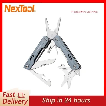 NexTool Мини Моряшка Клещи 11-в-1 Многофункционално EDC Ръчен Инструмент за Кожички Отвертка Отварачка Открит Многофункционален инструмент