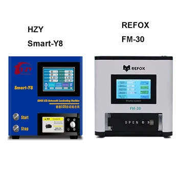 Настолна ламинаторная машина REFOX FM-30 Smart-Y8 3 в 1 LCD сепаратор за Отстраняване на мехурчета ОСА Ламинатор Ремонт на LCD екрана на вашия телефон