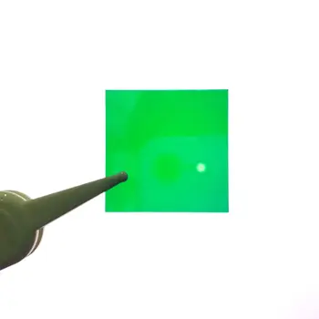 дълбочина на прекъсване на захранването OD4 516 нм по-тясна лента филтър стъкло квадратен размер 25x25x1 мм зелен светъл цвят NBP516