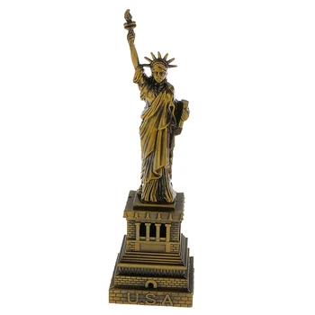 Колекционерска стойност Туристически сувенири от Ню Йорк Модел на Статуята на Свободата 15 см