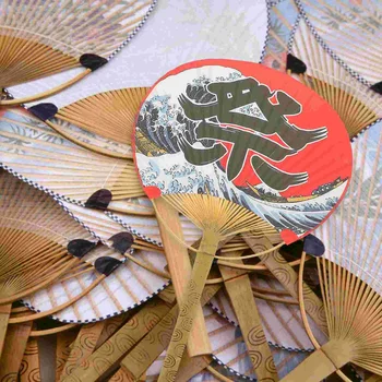 Фен Ръчни Фен На Японската Хартия Китайска Сватбена Реколта Рамото Ръчно През Цялата Декор Вечерни Танци Ретро Древна Стенни Декоративни