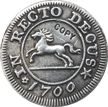 1700 германските 4 монети Мариенгрошен - Георг I КОПИЕ от 21 мм