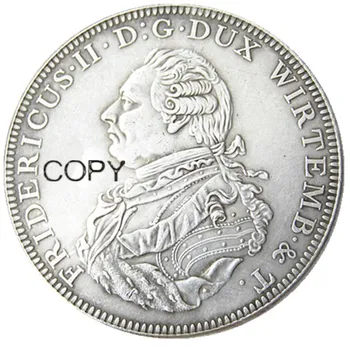 Германия 1798 Вюртемберг, Талер KM-Pn26 Копие монети със сребърно покритие