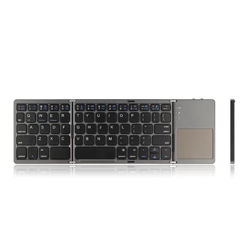 HUWEI Мини сгъваема клавиатура Bluetooth Безжична Сгъваема Клавиатура с Тачпадом За Samsung Galaxy Tab 2 tab2 3 4 10,1 8,0 